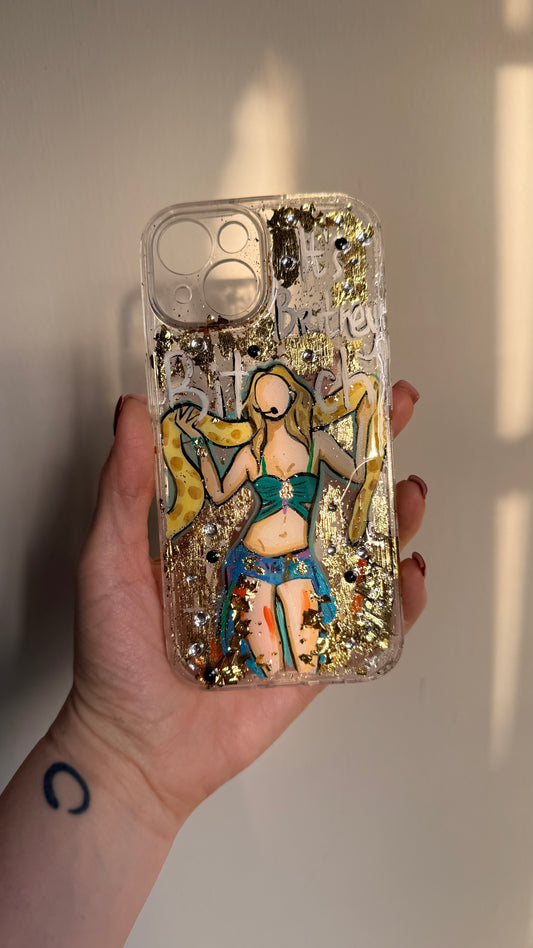 Funda Britney Personalizada con Brillos