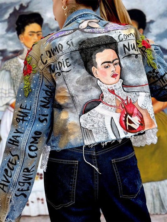 Chamarra de Frida Kahlo Diseño Edición Limitada 🫀