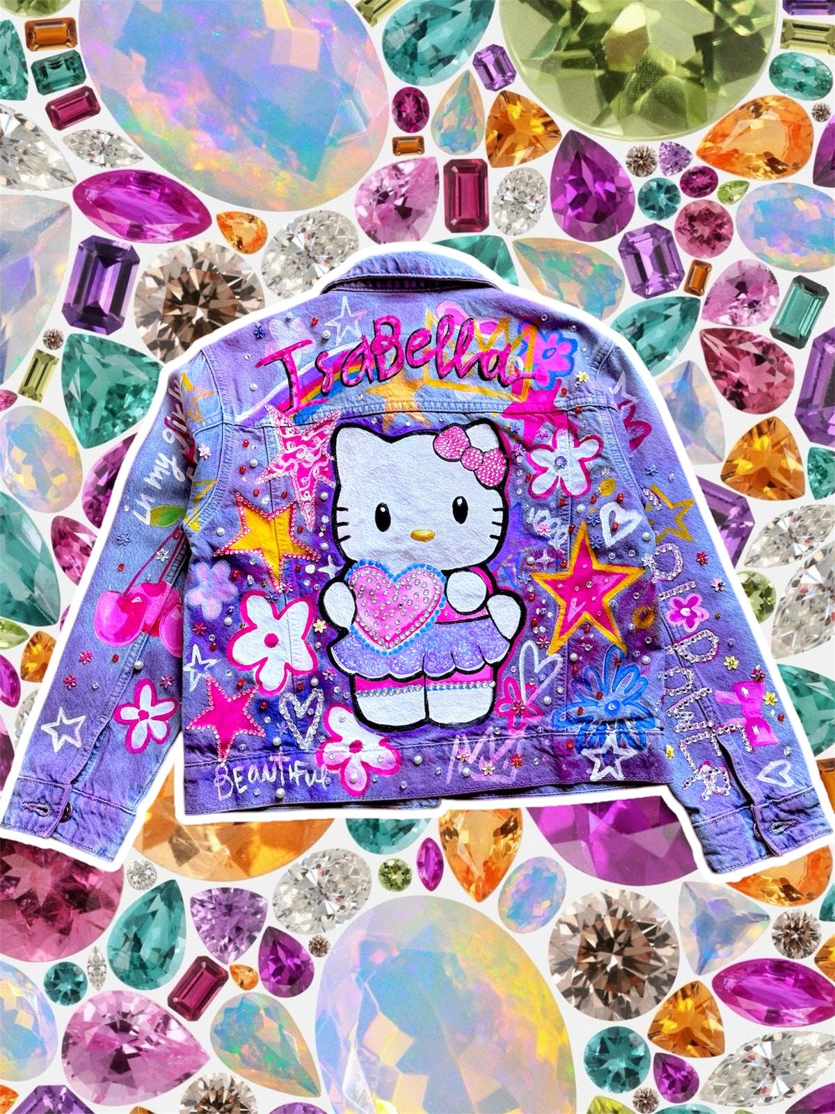 Chamarra de Hello Kitty personalizada