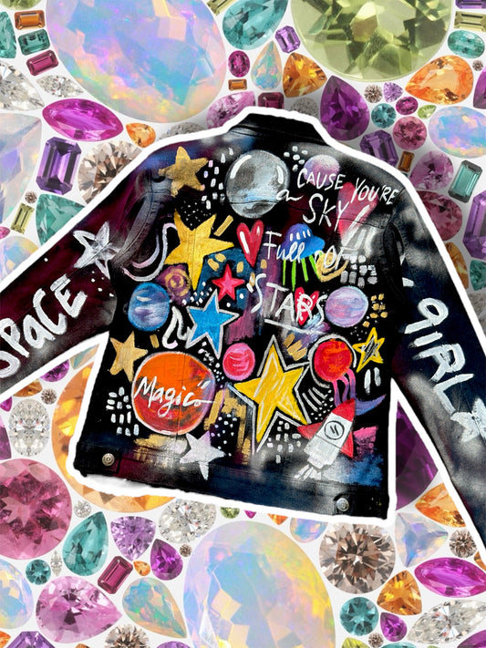 Chamarra pintada Magic Space